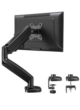 Single Monitor Arm for 13-32 Inch Monitors – Gas Spring Arm with 360° Rotation, VESA 75x75/100x100mm, C-Clamp & Grommet Base, Adjustable Stand for Monitors up to 8KG – Ergonomic & Space-Saving Monitor Mount - pzsku/Z0B4A987E8D1318A3E14CZ/45/_/1739907437/5d410549-e440-4d2f-b97f-b6a777151d8d
