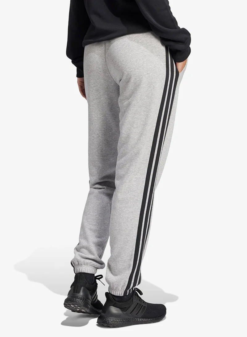 اديداس بنطال Essentials 3-Stripes French Terry Cuffed