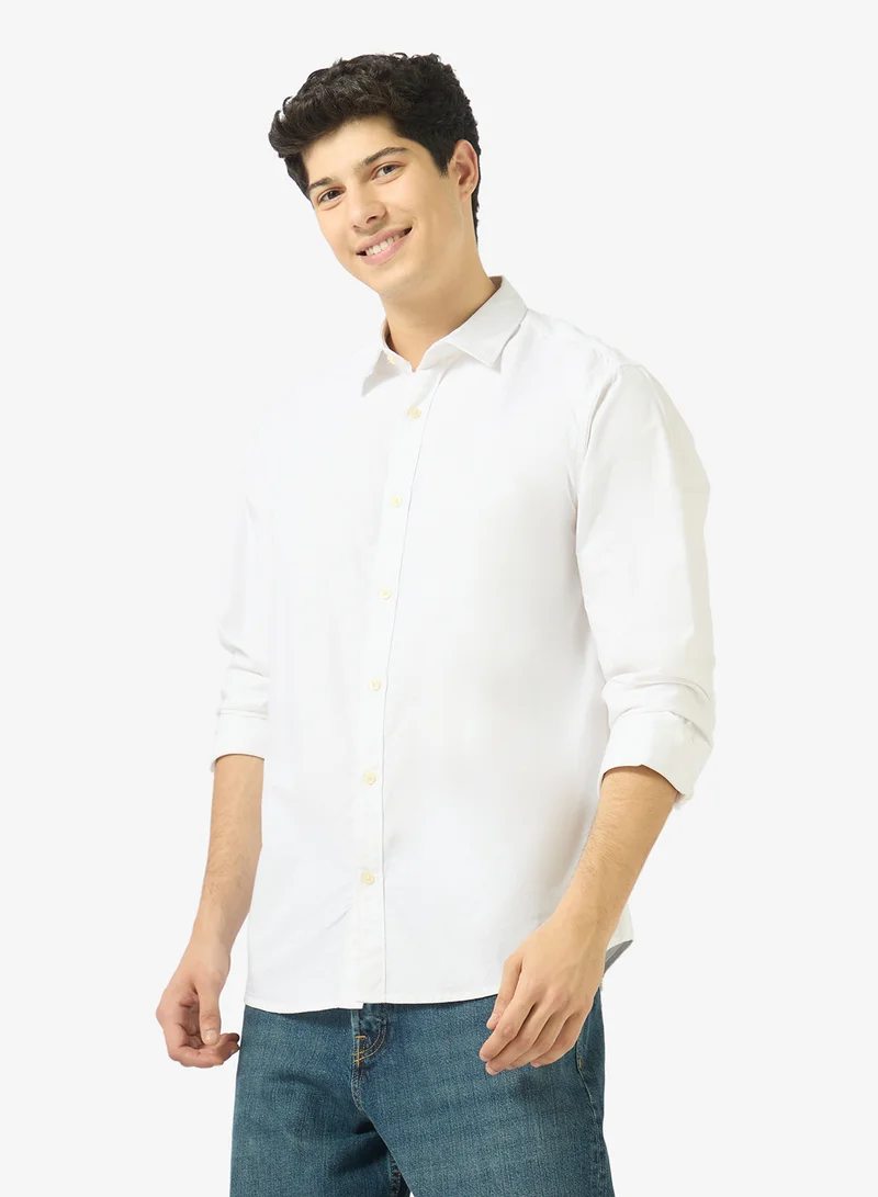 Ripples Mens Regular Collar Shirt
