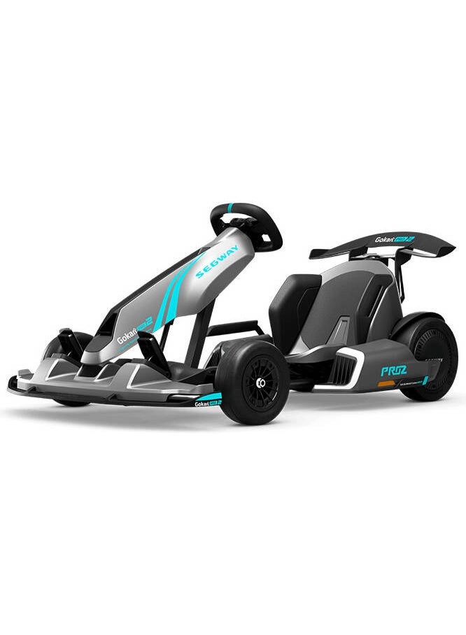 Segway GoKart Pro 2 Electric Racing Kart – 26.7 MPH Top Speed, 15.5 Miles Range, 4800W Max Power, 360° Haptic Feedback, Twin-Cylinder Engine Sound, 4 Driving Modes | Smart Performance Go Kart for Adults & Teens - Image 3