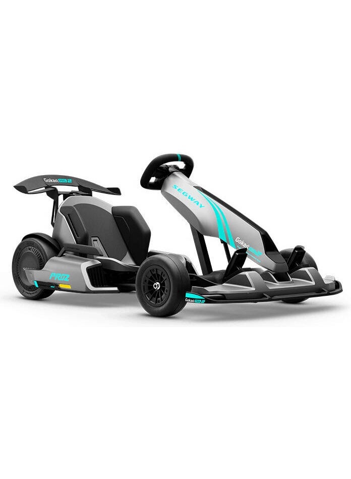 Segway GoKart Pro 2 Electric Racing Kart – 26.7 MPH Top Speed, 15.5 Miles Range, 4800W Max Power, 360° Haptic Feedback, Twin-Cylinder Engine Sound, 4 Driving Modes | Smart Performance Go Kart for Adults & Teens - Image 1