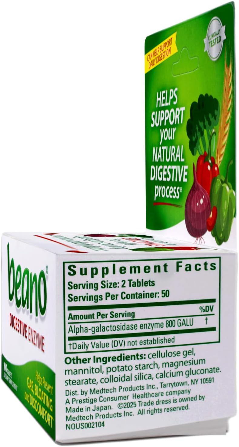 Beano Gas Relief (100 Count (Pack of 1)) - Image 5