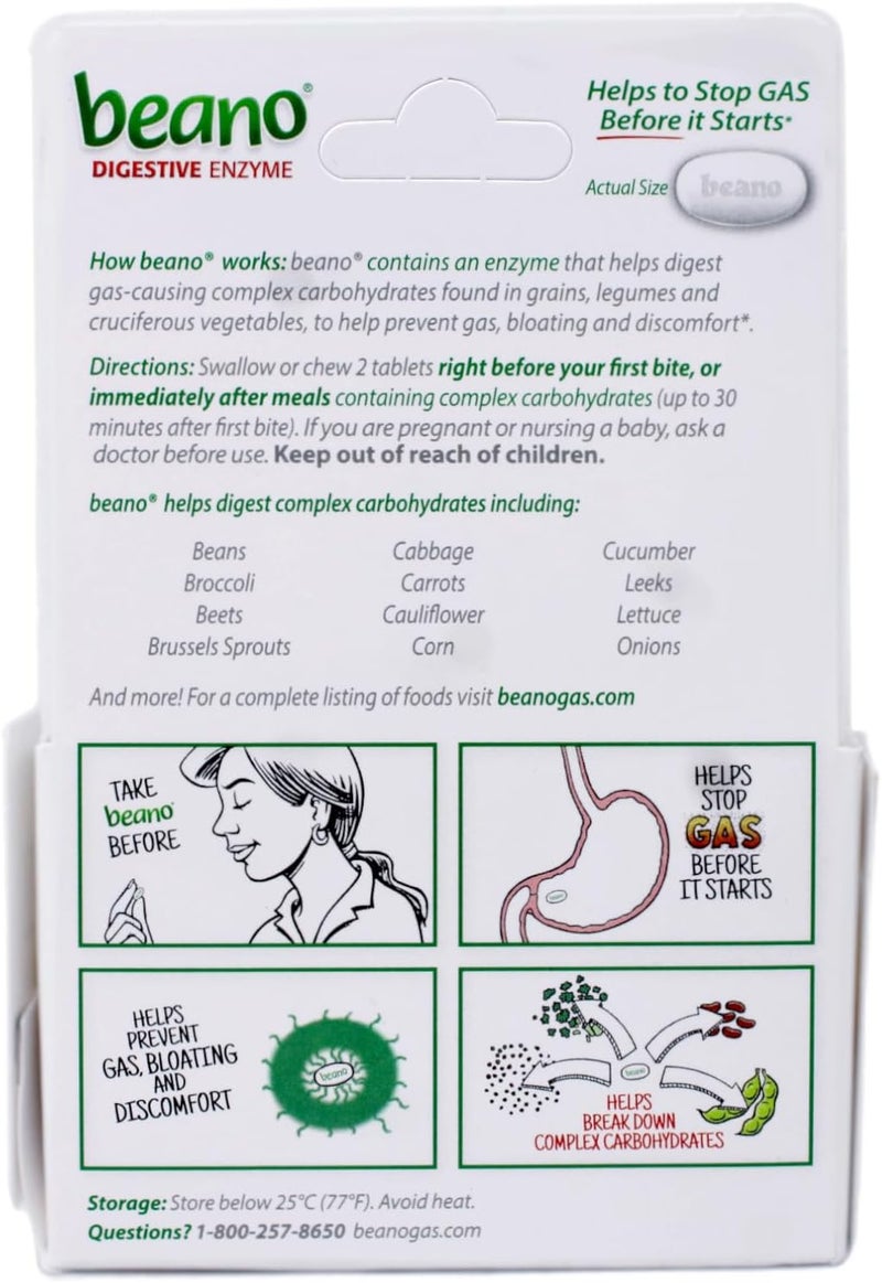Beano Gas Relief (100 Count (Pack of 1)) - Image 3
