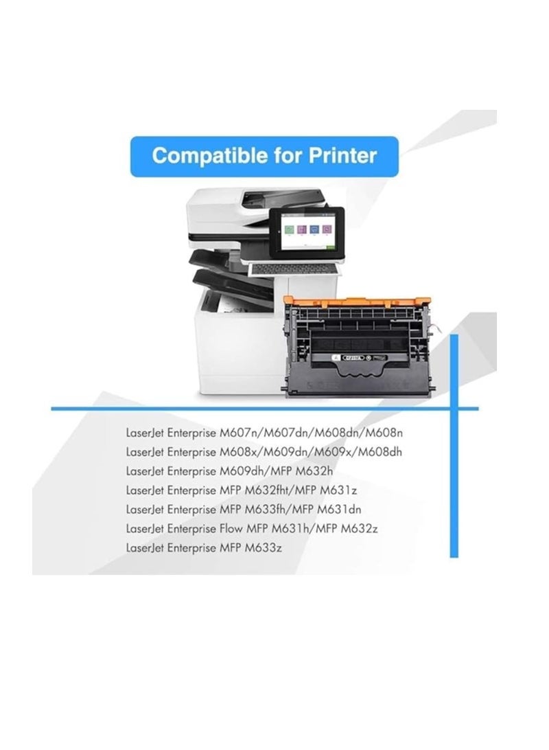 Terabyte 37A CF237A This Compatible Toner Cartridge is Suitable for Printer LaserJet Enterprises M607dn, M608dn, M609dn, LaserJet Enterprises MFP M631, M631, M631. CF237A - Image 2