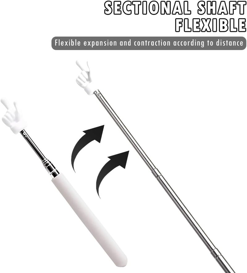 3Pcs Telescopic Teacher Pointer Stick, Extendable Hand Pointer for Classroom Presentation, Ideal for Elementary School & Kindergarten - Image 4