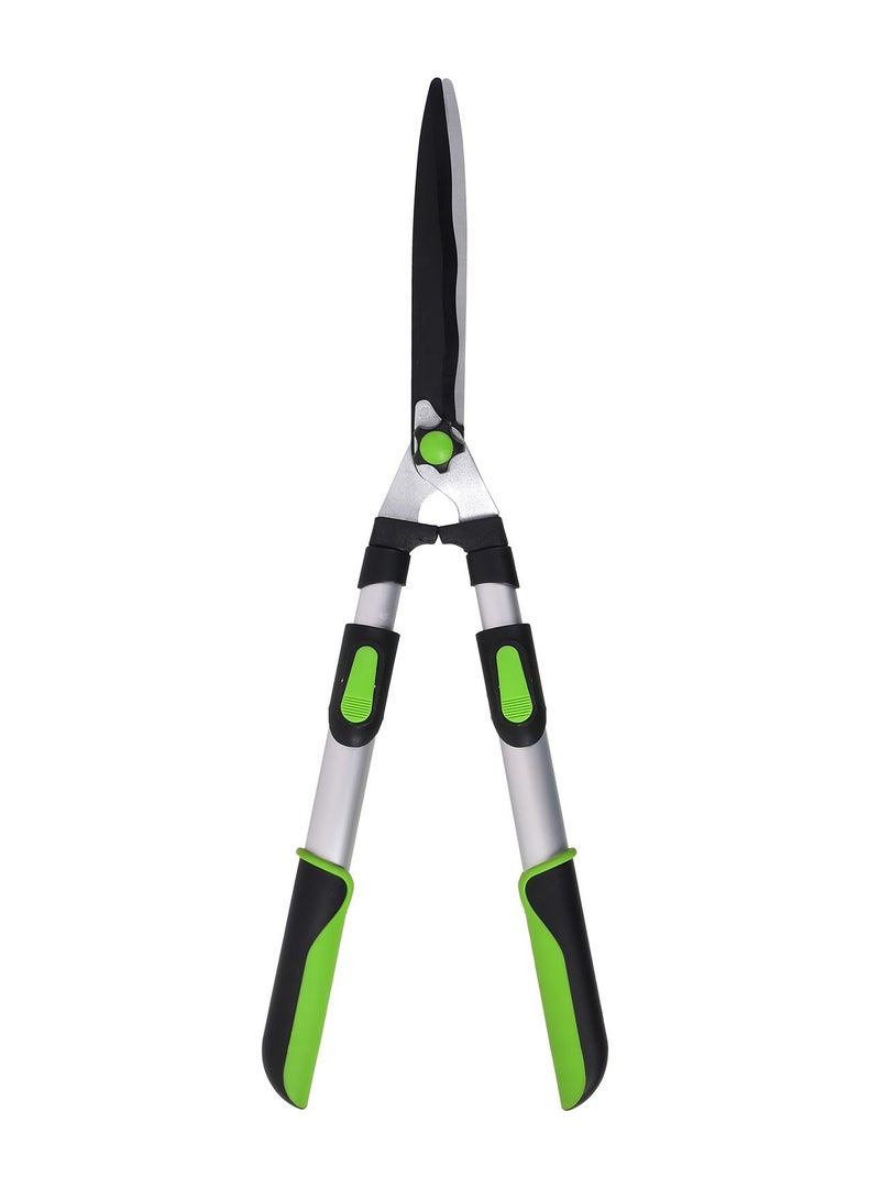 Yardsmith Yardsmith, Telescopic Hedge Shears, Long-Handled Lawn Telescopic Professional Gardening Hedge Pruning Shears Tool, 23.5 cm  for Pruning Branches, Hedges, Orchards, Shrubs and Small Trees, Garden Tool 
