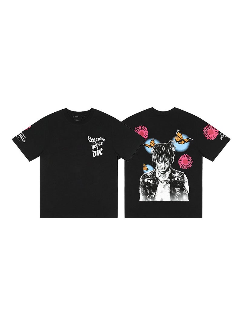 Generic - VLONE FOG Reflective Mosaic Tee Unisex 6156 Black - Image 1