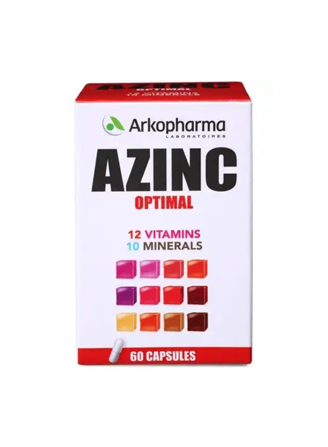 أركوفارما مكمل غذائي أزنك أوبتيمال 60 كبسولة