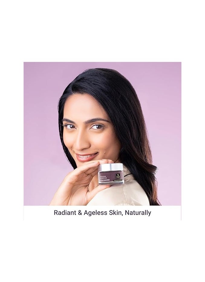 Good Vibes Good Vibes Bakuchiol Age Defying Smoothie Cleanser, 45 g | Evens Skin Tone | Boosts Collagen | Refines Skin Texture | Mineral Oil Free, Paraben Free, Sulfate Free  - Image 5