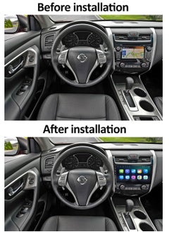 RAYMOS Nissan Altima 2013 To 2015 Android Screen 4GB RAM Support Apple Carplay Android Auto Wireless QLED Touch Screen AHD Camera Included SIM Card Support Bluetooth Offline Online Maps Support 10 Inch  - Image 2