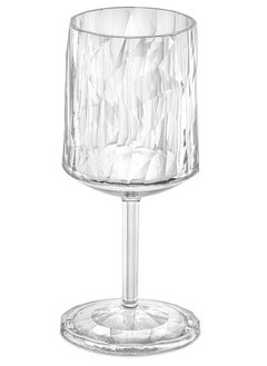 Koziol Koziol Classic Wine Glass Transparent Club No 9 250ml, Polycarbonate 