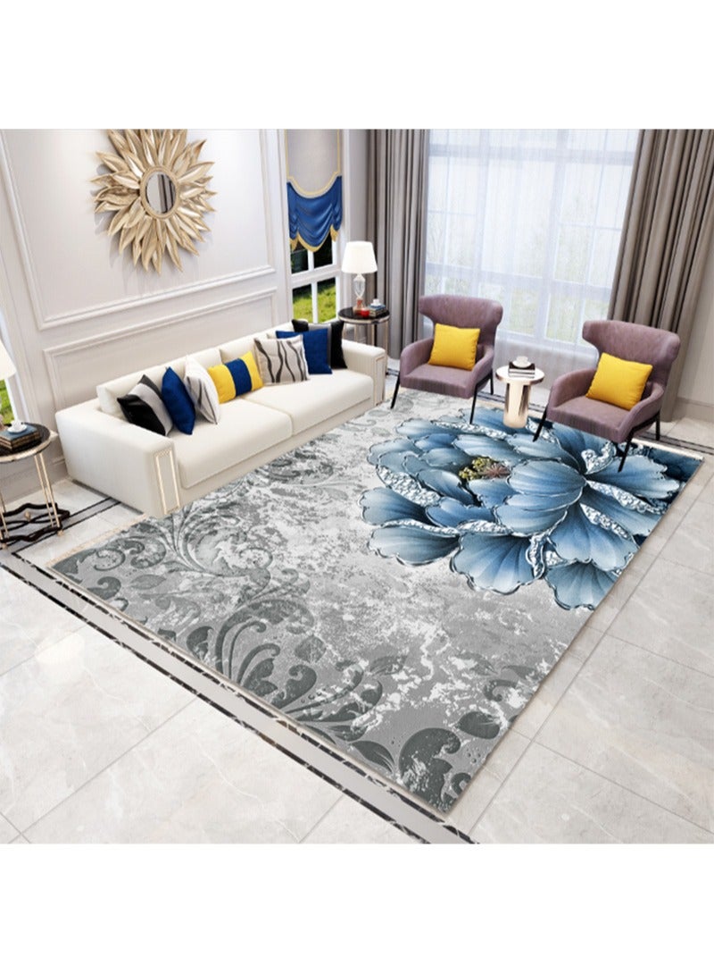 Sharpdo Modern Style Area Rug Non-Slip Super Soft Touch Living Room Bedroom Kitchen Decoration Of Carpet Floor Rug Rectangular 160x230cm - Image 1