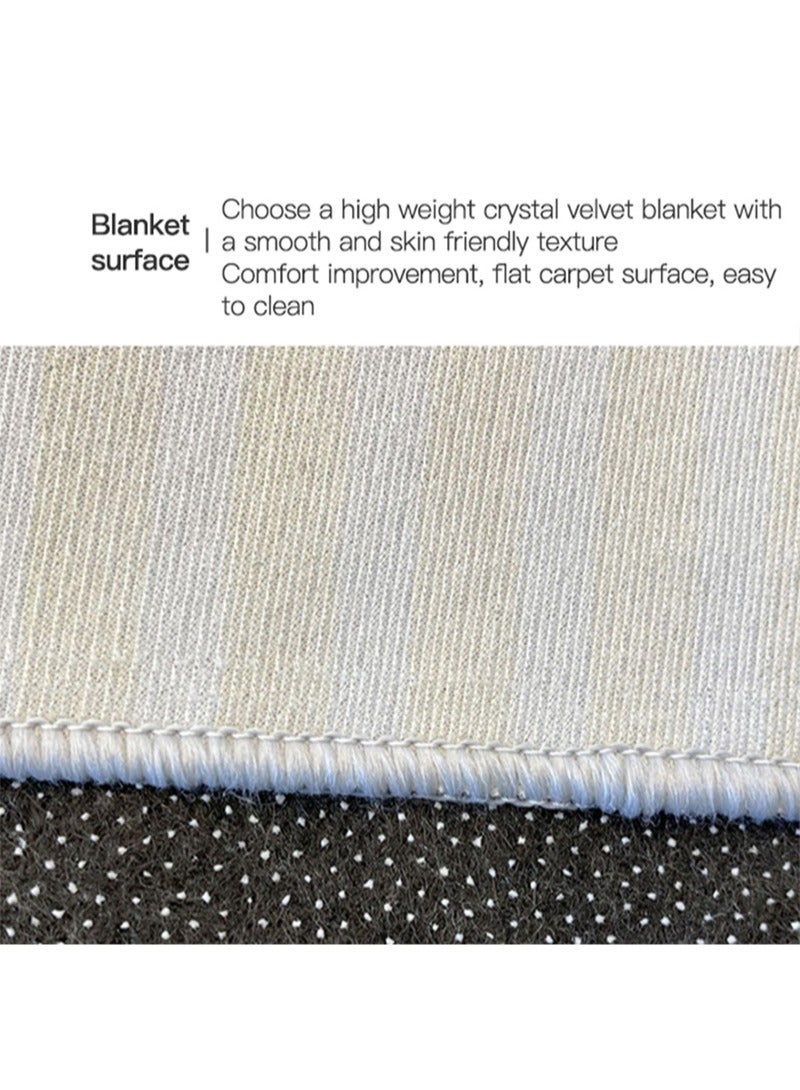 Sharpdo Modern Style Area Rug Non-Slip Super Soft Touch Living Room Bedroom Kitchen Decoration Of Carpet Floor Rug Rectangular 160x230cm - Image 5
