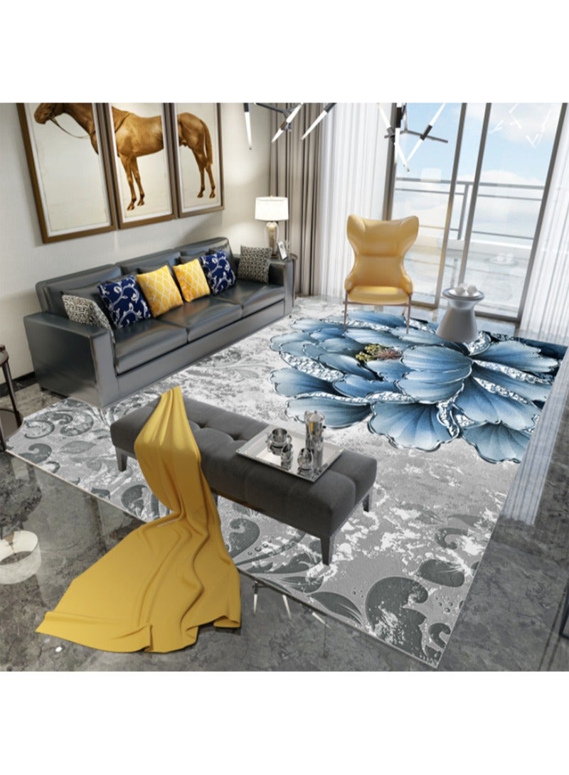Sharpdo Modern Style Area Rug Non-Slip Super Soft Touch Living Room Bedroom Kitchen Decoration Of Carpet Floor Rug Rectangular 160x230cm - Image 2