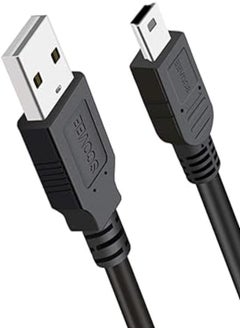 SCOVEE Mini USB Cable Type A to Mini B Charger Cord for PS3 Controller,MP3 Players,Dash Cam,Canon Camera,SatNav,Garmin Nuvi,Playstation-3,USB Mini-B Charging Cable Compatible for GoPro Hero 3+ 3ft