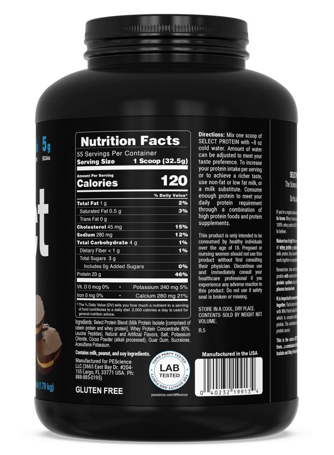 PEScience Select Protein Powder Drink Mix, 55 Serving, 3.94 lbs, Chocolate Peanut Butter Cup - Image 4