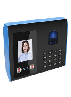 Intelligent Attendance Machine Face Fingerprint Password Recognition Mix Biometric Time Clock for Employees with Voice Broadcast Function Support Multi-language