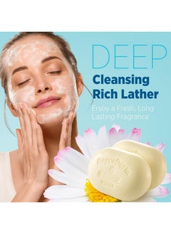Roycederm Sulfur Soap For Acne Support: Sulfur Face Wash Bar For Sensitive Skin And Blemish-Prone Areas - Sulfur Body Cleanser With 10% Volcanic Sulfur, Tea Tree Oil - 2 Bars 