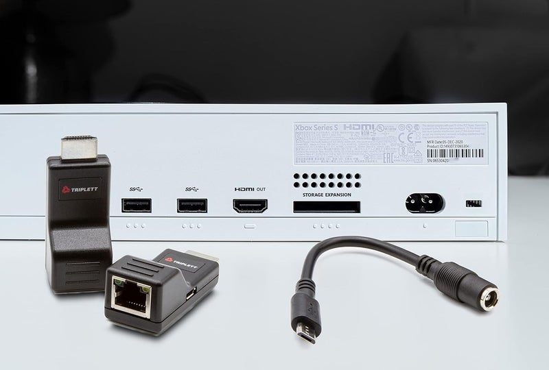 Triplett HDMI1TR HDMI Extender Over Cat5Cat6 1080p  up to 230 feet at 1280x720 Pair - Image 4