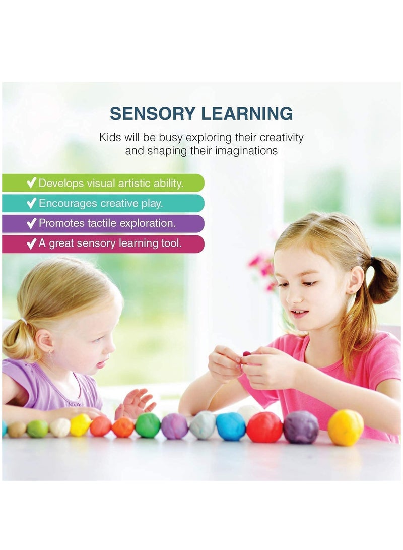 ليدين Slime Kit,Super Soft & Non-Sticky,Stress Relief Toy Scented Sludge Toy for Kids Education,Party Favor,Gift and Birthday - Image 5