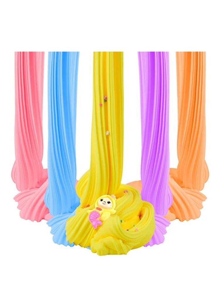 ليدين Slime Kit,Super Soft & Non-Sticky,Stress Relief Toy Scented Sludge Toy for Kids Education,Party Favor,Gift and Birthday - Image 4