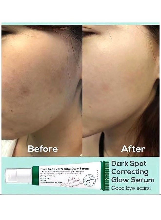 AXIS-Y Dark Spot Correcting Glow Serum 50ml, In an Upgraded Formula To Brighten and Hydrate Skin While Offering SPF50+ Sun Protection, Reducing The Appearance of Stubborn Spots and Enhancing Skin Clarity  - Image 4