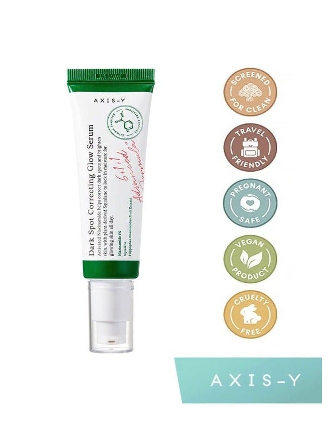 AXIS-Y Dark Spot Correcting Glow Serum 50ml, In an Upgraded Formula To Brighten and Hydrate Skin While Offering SPF50+ Sun Protection, Reducing The Appearance of Stubborn Spots and Enhancing Skin Clarity  - Image 2