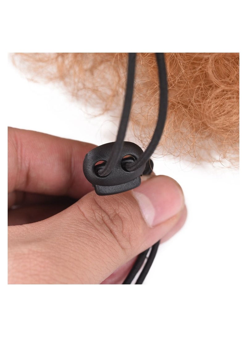 Estelle Wig Ponytail Long Curly Hair Ponytail Fluffy Explosive Head Wig Ponytail Corn Silk African Ponytail Color No 1 - Image 5