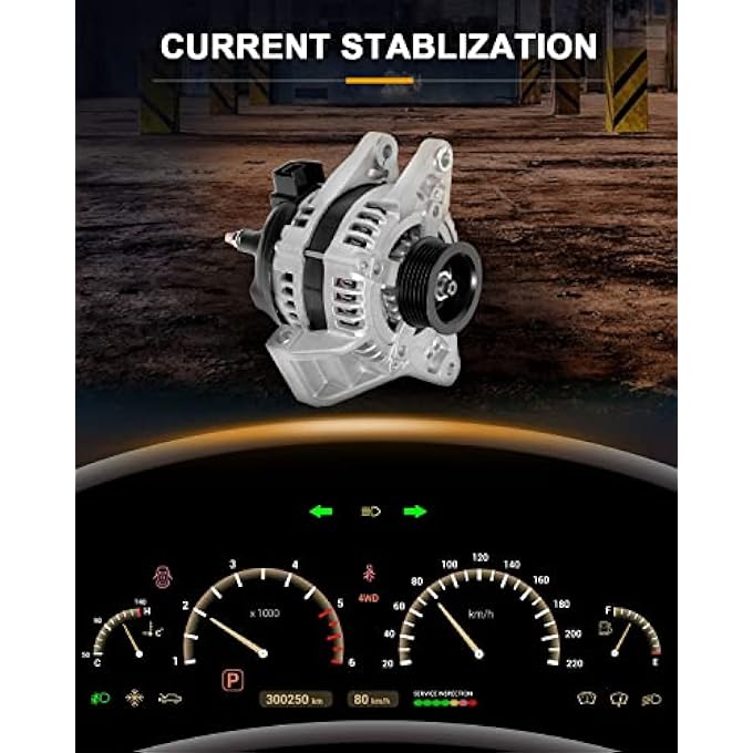 ROADFAR New Alternator Replacement for Buick Lucerne 2006-2011, for Cadillac DTS 2006-2011 4.6L 11178 - Image 3