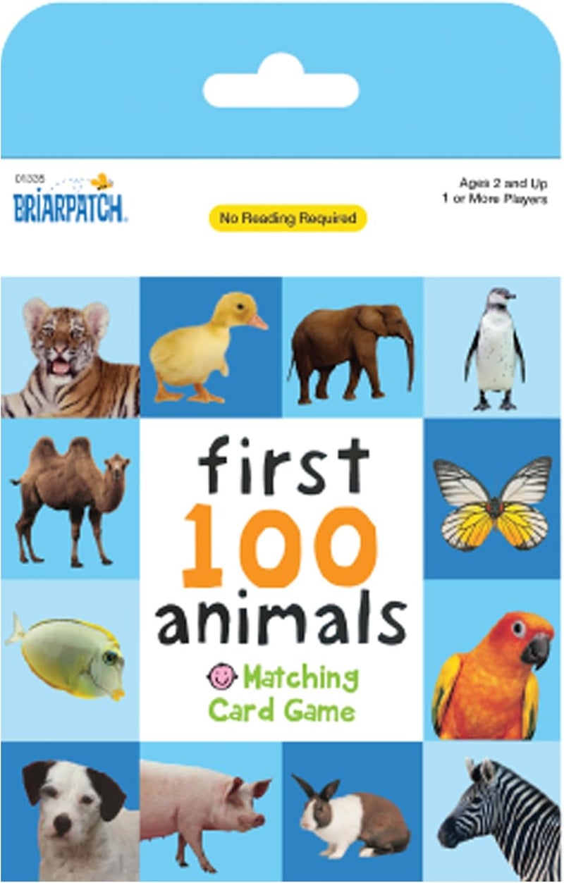 Briarpatch | First 100 Animals Matching Card Game, Ages 2+ - Image 2
