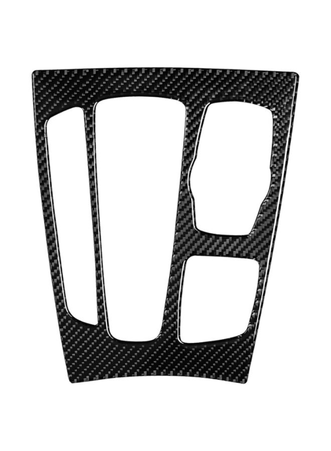 7Cylinder Center Console Panel Cover Trim Compatible with BMW X5, F15, X5M, F85, X6, F16, X6M, F86 (2014-2019) - Black. - Image 2