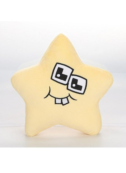 Alphabet Lore shape knowledge series plush pillow doll enlightenment education doll five-pointed star