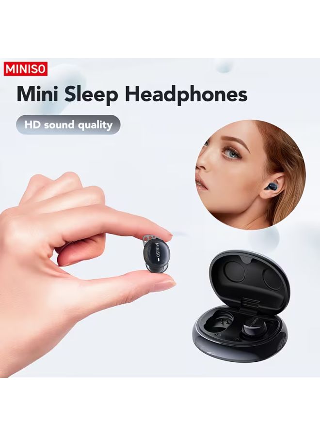 Miniso MS216 New AI Translation Wireless Earbuds, Up to 24 Hours Battery Life, Supports 134 Languages Translation, Noise Canceling, Sleep Earbuds, High Definition, Ideal for Fitness, Sleep, Travel, Work, Chr - Image 4