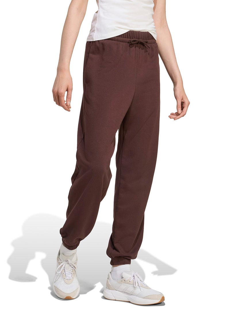Adidas Essential Small Logo French Terry Cuffed Joggers - Image 5