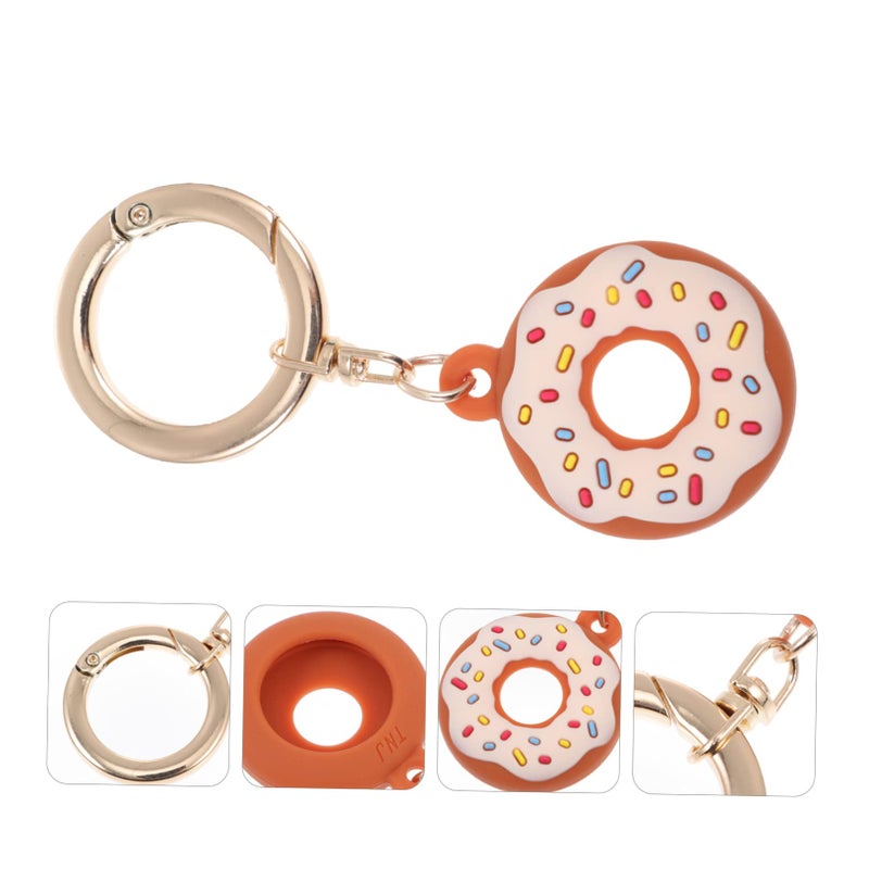 3pcs Beige Soft Protective Tracer Covers Easy Install Remove for Keys Bags Pet Collars and Luggage Accessories - Image 5