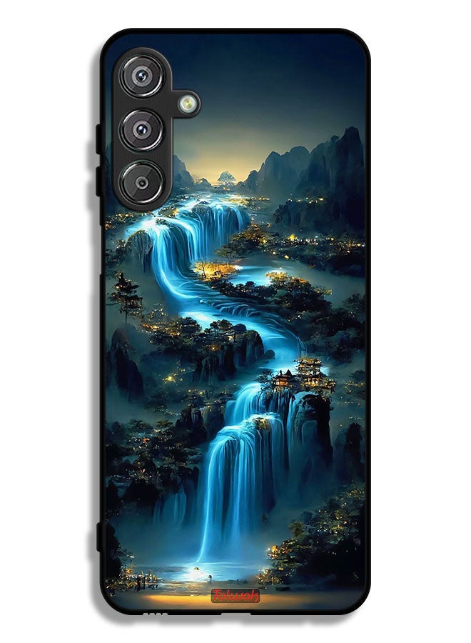 Tolwak Samsung Galaxy A16 5G Protective Case Cover Waterfall Art - Image 1