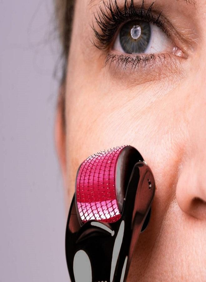 Derma Roller Microneedle Roller for Face Body Beard Hair Growth - Image 3