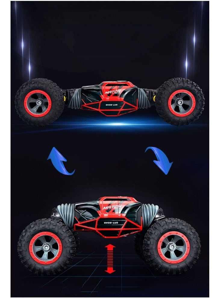 Two Sided Rolling Stunt Remote Controlled Car Four-wheel Drive Climbing Off-road Vehicle Remote Control Deformation Toy Car Boys Children's Toys  - Image 4