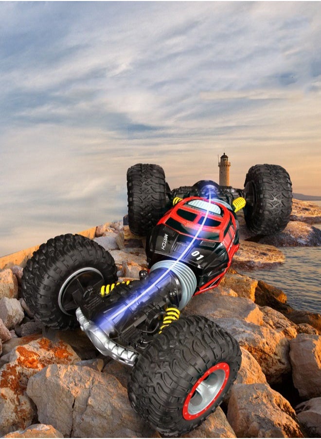Two Sided Rolling Stunt Remote Controlled Car Four-wheel Drive Climbing Off-road Vehicle Remote Control Deformation Toy Car Boys Children's Toys  - Image 5