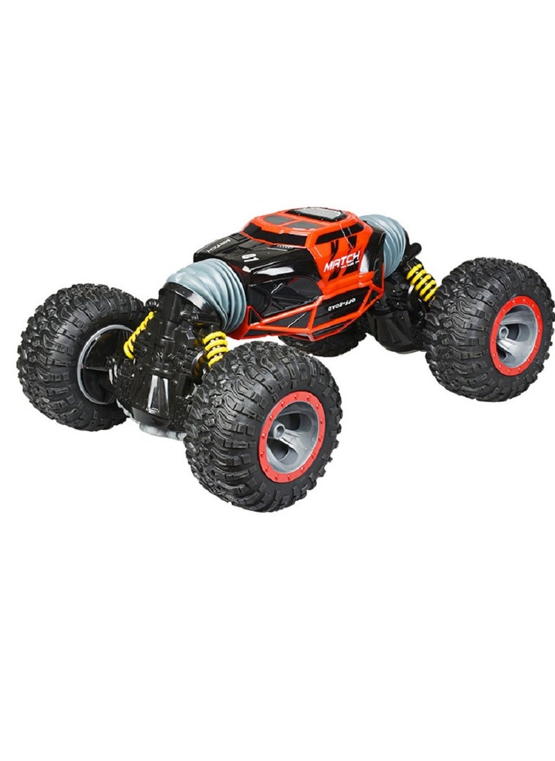 Two Sided Rolling Stunt Remote Controlled Car Four-wheel Drive Climbing Off-road Vehicle Remote Control Deformation Toy Car Boys Children's Toys  - Image 3