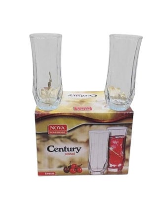 Century Tumbler Water Glass  300Ml - (6Pcs/Gift Pack) - pzsku/Z0B4C3A99AED4A5EE0B8EZ/45/_/1727333695/4d43beed-acd6-450f-bdcc-2f54aa6ca85a