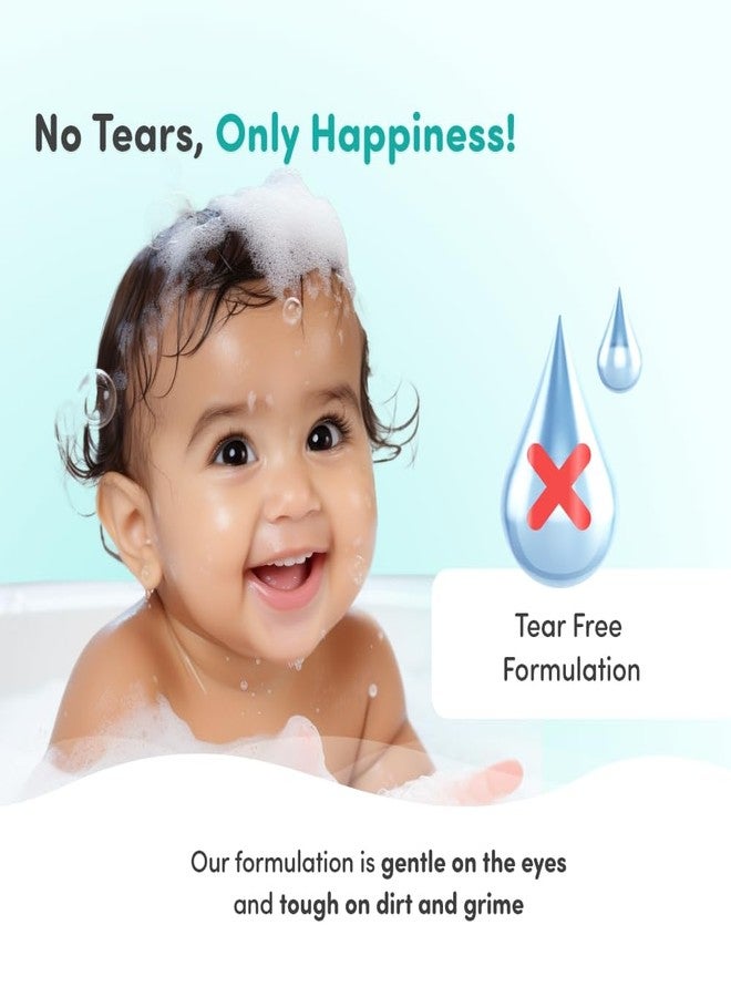 Mylo Baby Body Wash and Shampoo 200 ml | Gentle Cleansing Head-to-Toe | Tear Free Formulation | Made Safe Certified | Dermatologically Tested - Image 4