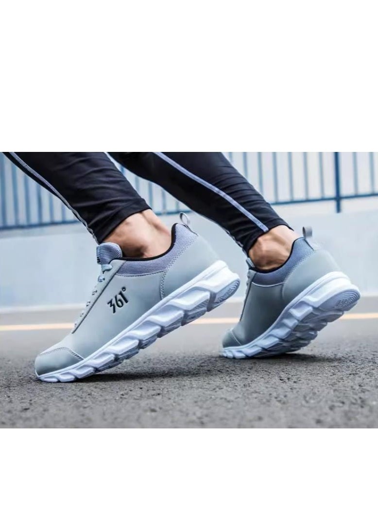 361 Degrees 361 Autumn Leather Casual Large Men's Sports Shoes  - Image 3