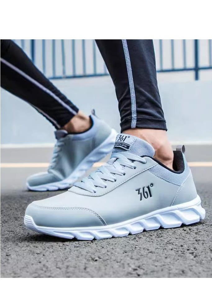 361 Degrees 361 Autumn Leather Casual Large Men's Sports Shoes  - Image 2