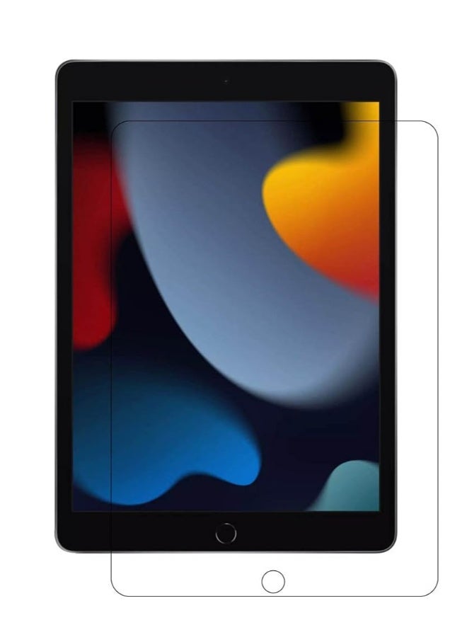 DUSALA Screen protector compatible with iPad 9th Generation (2021) 10.2 inch - Anti Scratch Premium HD Clear 9H Hardness - Image 1