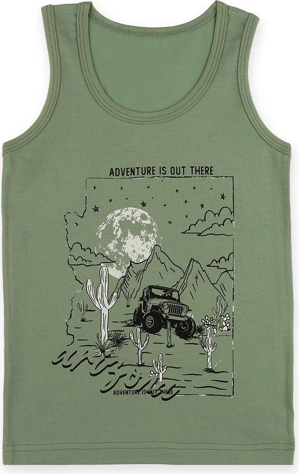 دونيلا 5 Color Printed Boy Undershirt - 777009