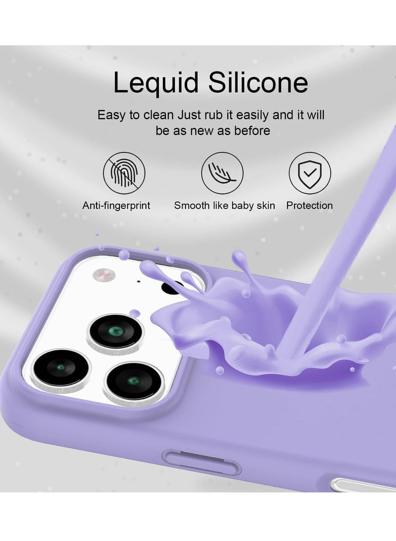 Houmt iPhone 17 Pro Case Soft Silicone Cover with Microfiber Lining Full-Body Protective Case For iPhone 17 Pro - Image 5