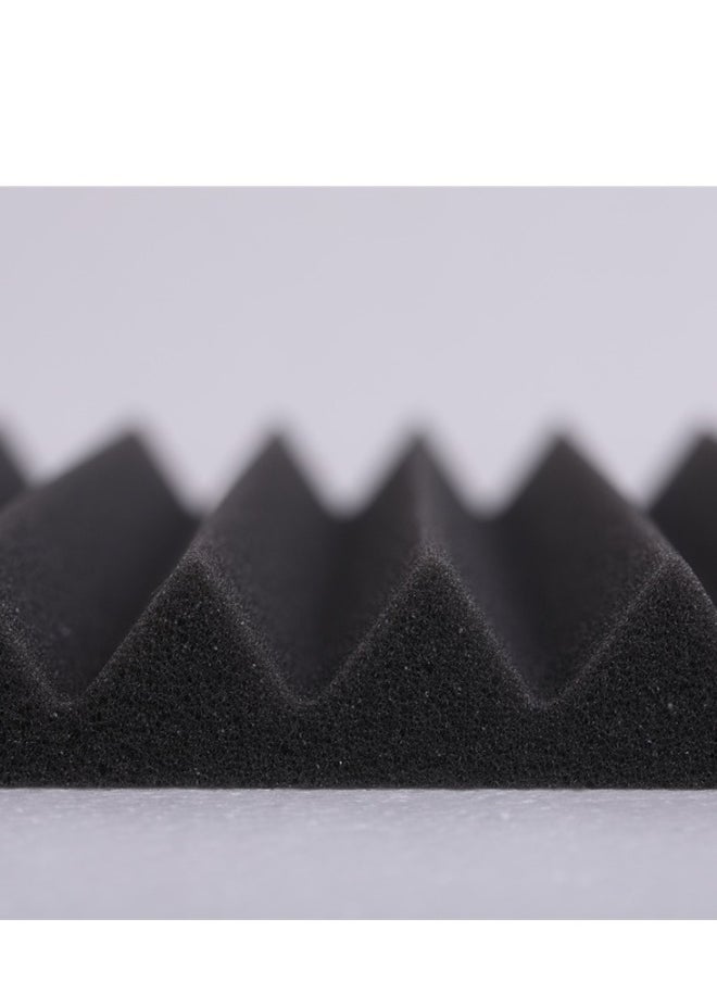 Generic 12 Pieces Recording Studio Soundproof Wedge Foam  - Image 4