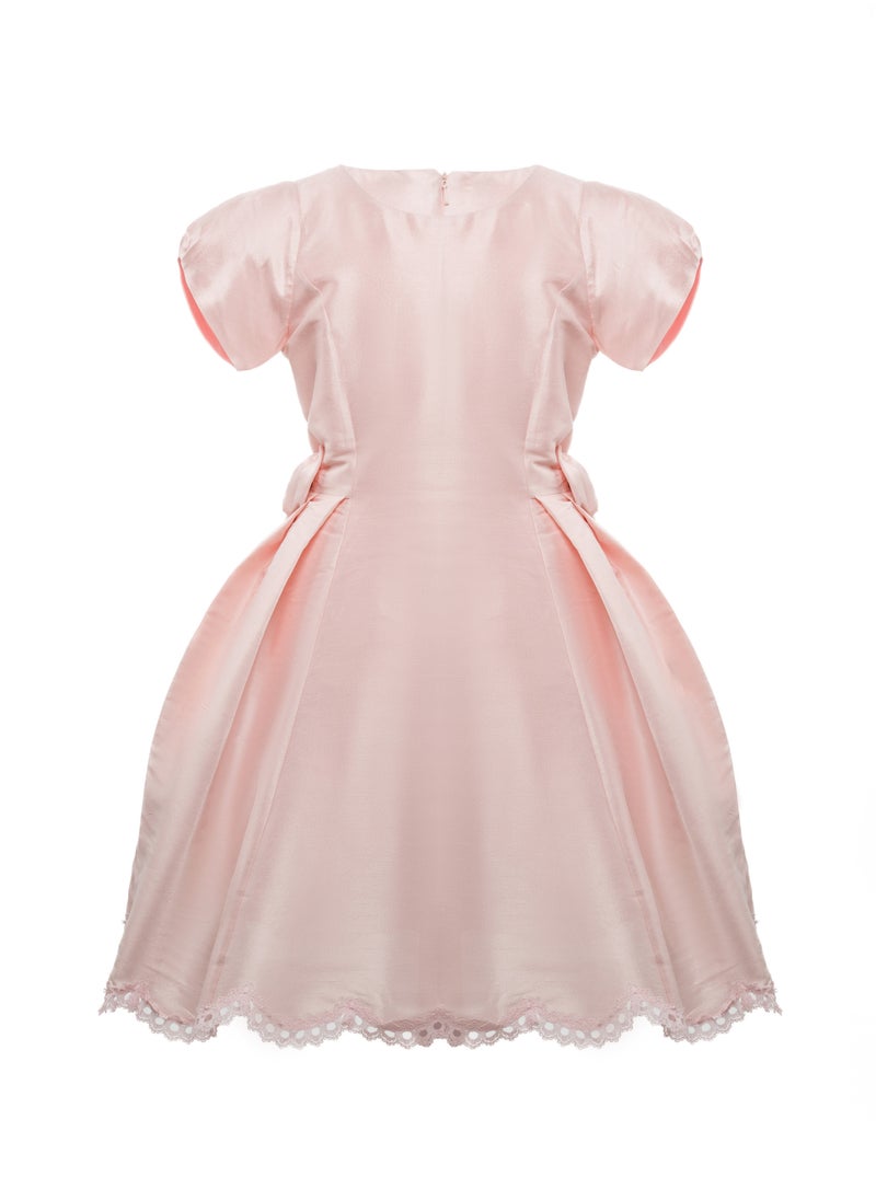 Queen - QUEEN PEACH Girls Party Dress, Princess Dress Party Wear Wedding Evening Formal Pageant Dance Gown for Birthday Kid Girls Elegant - Image 1