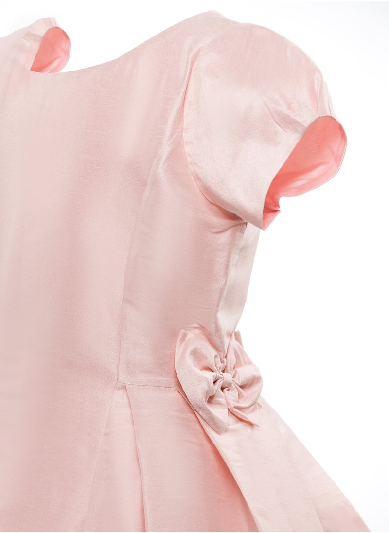 Queen - QUEEN PEACH Girls Party Dress, Princess Dress Party Wear Wedding Evening Formal Pageant Dance Gown for Birthday Kid Girls Elegant - Image 1